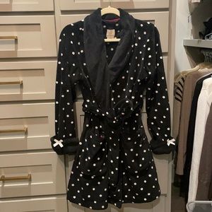 Kate Spade polka dot robe